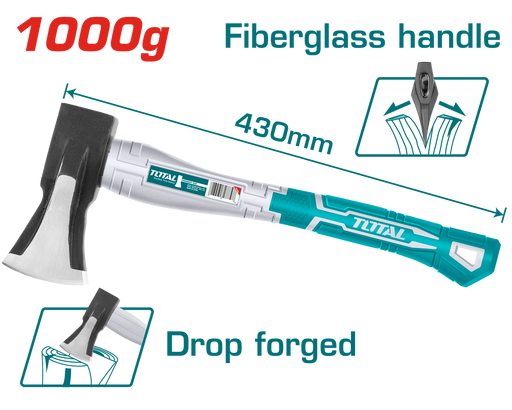 TOTAL TOOLS AIRCRAFT AXE 1000GR TOTAL TOOLS NAMIBIA