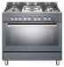 ELBA CLASSIC 90CM 4BRN COOKER & 2 ELEC PLATES S/S D.K. GAS APPLIANCES (P