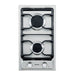 ELBA 30CM 2 BURNER GAS HOB STAINLESS STEEL D.K. GAS APPLIANCES (P