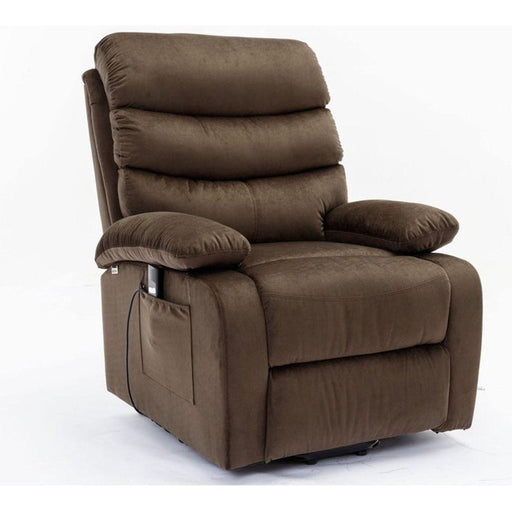 8018 POWER LIFT RECLINER BROWN