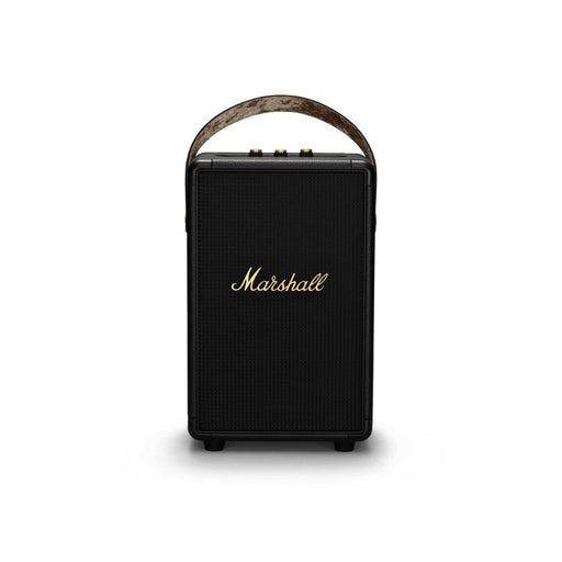 TUFTON BLK/BRASS PORTABLE BT SPEAKER NAMIBIA AUDIO MECCA CC