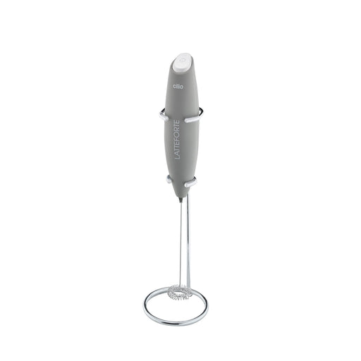 CILIO LATTEFORTE MILK FROTHER - GREY STAINLESS STEEL SOLUTI