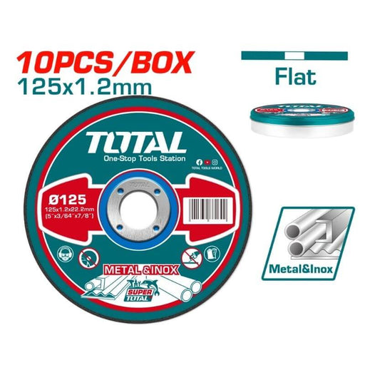 TOTAL TOOLS ABRASIVE METAL CUTTING DISC SET 10PCE TOTAL TOOLS NAMIBIA