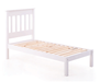 107CM ARIZONA BED & SLAT WHITE ETVAAL