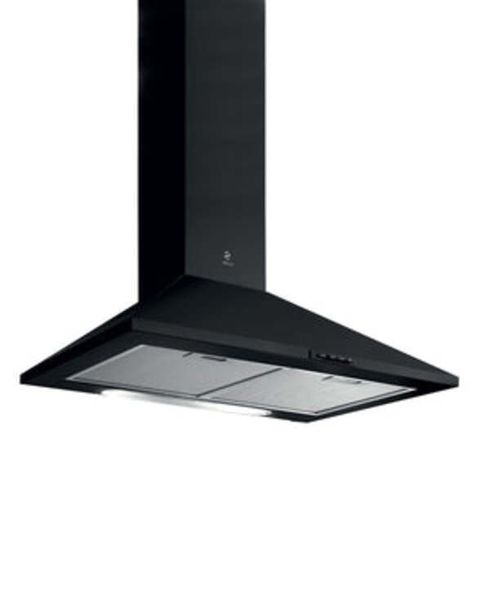 ELICA 60CM PYRAMID STYLE C/HOOD- BLACK D.K. GAS APPLIANCES (P