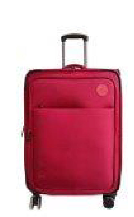 TOSCA URBAN 50CM TROLLEY CASE RED ELEGANT TRAVEL GOODS