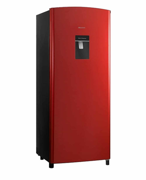 HISENSE 177L ONE DOOR RED FRIDGE NAMIBIA AUDIO MECCA CC