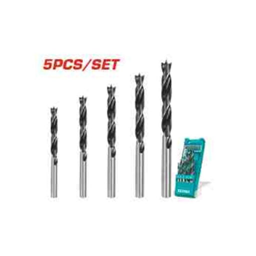 TOTAL TOOLS 5PCE WOOD DRILL BITS SET TOTAL TOOLS NAMIBIA