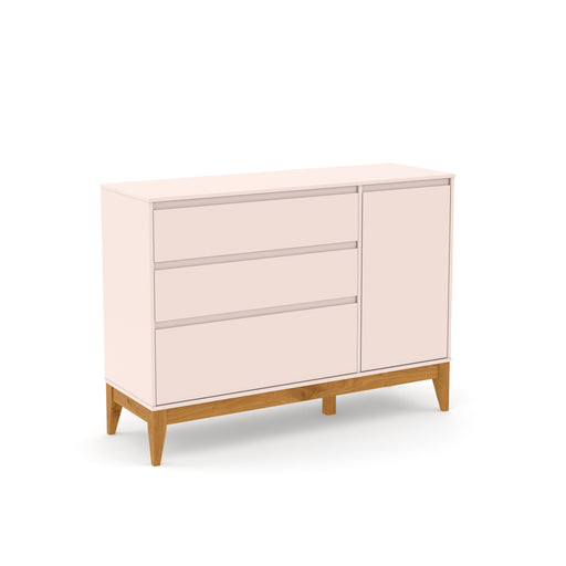 NATURE CHEST OF DRAWERS W/DOOR ROSE/ECO WOOD MATIC INDUSTRIA