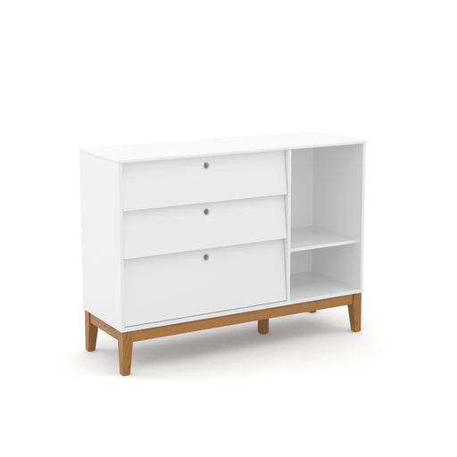 UNIQUE CHEST OF DRAWERS WHITE/ECO WOOD MATIC INDUSTRIA