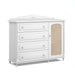 PROVENCE CHEST OF DRAWERS WITH RATTAN DOOR WHITE MATIC INDUSTRIA