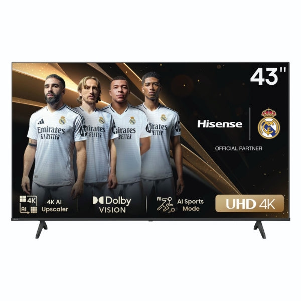 HISENSE 43" UHD SMART TV 43E6N NAMIBIA AUDIO MECCA CC