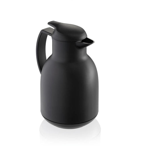 LEIFHEIT BOLERO VACUUM JUG 1L BLACK STAINLESS STEEL SOLUTI