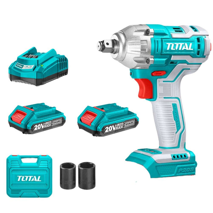 TOTAL TOOLS CORDLESS 2PCE LIGHT&IMPACT WRENCH TOTAL TOOLS NAMIBIA