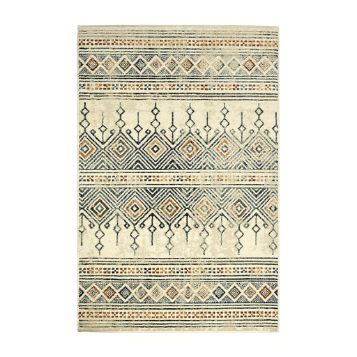 ZOE RUG 160X235 - 3442 persian pattrened beige rug