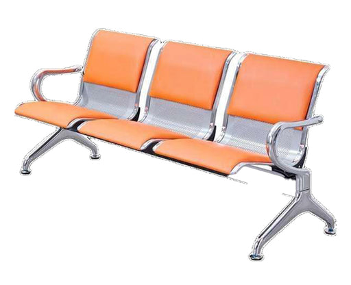 3-SEATER WAITING CHAIR (ORANGE) KTMM INVESTMENT PTY LT