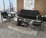 3PCE OFFICE WAITING AREA SEATING (BLACK) KTMM INVESTMENT PTY LT