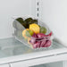 YOUCOPIA ROLLOUT 15CM NARROW FRIDGE DRAWER CLEAR STAINLESS STEEL SOLUTI