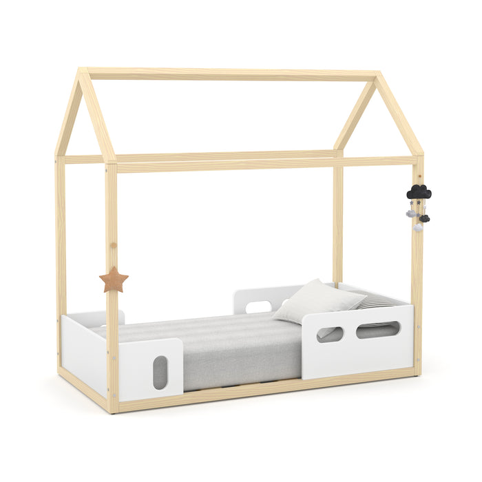 LIV MINI BED FOR MATT 1500X700 WHITE/NATURAL MATIC INDUSTRIA