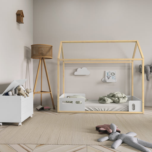 LIV BED FOR MATT 1900X900 WHITE/NATURAL MATIC INDUSTRIA