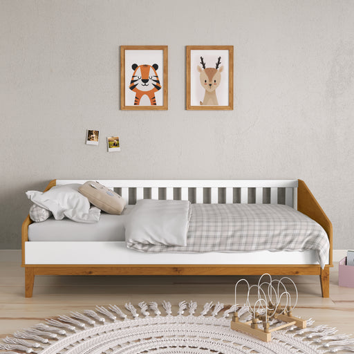 NATURE SINGLE BED FOR MATT 1900X900 FREIJO/WHITE/E MATIC INDUSTRIA