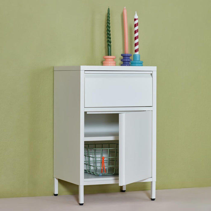 BON BON BUDDY SIDE TABLE SOFT WHITE POPSTRUKT