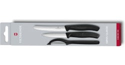 VICTORINOX PARING SET 3PC BLACK HEMCO TRADING CC