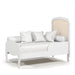 PROVENCE CRIB WITH RATTAN HEADBOARD WHITE MATIC INDUSTRIA