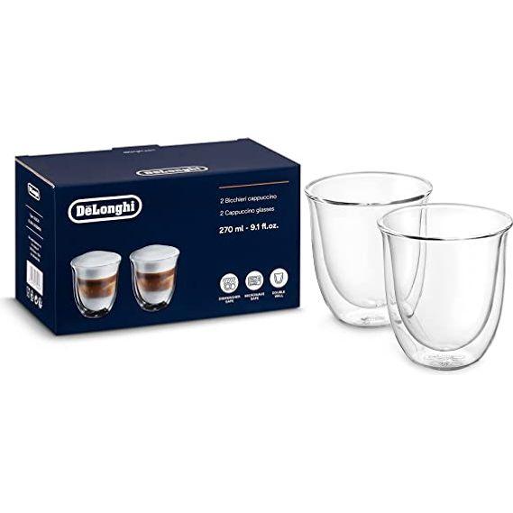 DELONGHI CAPPUCCHINO GLASS SET