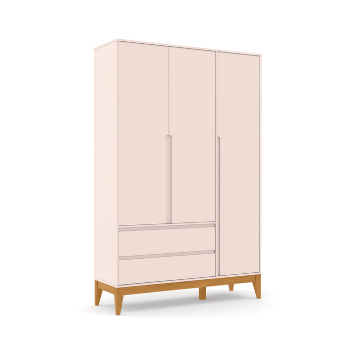 NATURE 3 DOOR WARDROBE ROSE/ECO WOOD MATIC INDUSTRIA