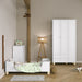 ZUPY 3 DOOR WARDROBE WHITE/NATURAL MATIC INDUSTRIA