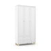 ZUPY 3 DOOR WARDROBE WHITE/NATURAL MATIC INDUSTRIA