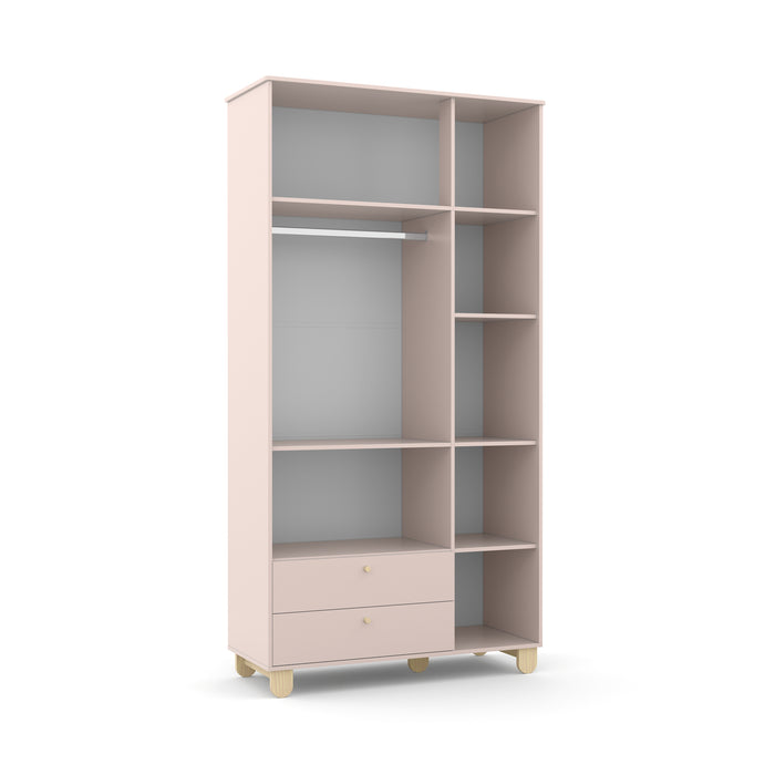 ZUPY 3 DOOR WARDROBE ROSE/NATURAL MATIC INDUSTRIA