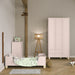 ZUPY 3 DOOR WARDROBE ROSE/NATURAL MATIC INDUSTRIA