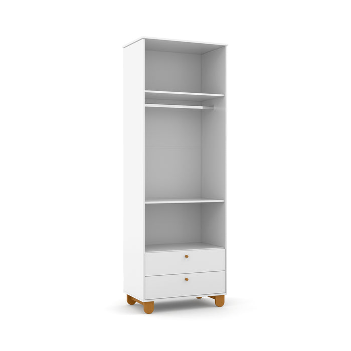 ZUPY 2 DOOR WARDROBE WHITE/ECO WOOD MATIC INDUSTRIA