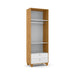 ZUPY 2 DOOR WARDROBE FREIJO/WHITE/ECO WOOD MATIC INDUSTRIA