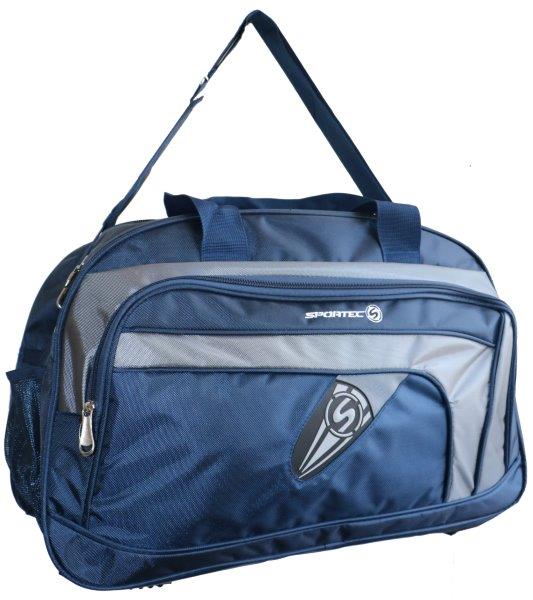 DELUX 60CM SPORTEC DUFFEL NAVY ELEGANT TRAVEL GOODS