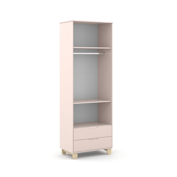 ZUPY 2 DOOR CLEAN LAQ WARDROBE ROSE/NATURAL MATIC INDUSTRIA