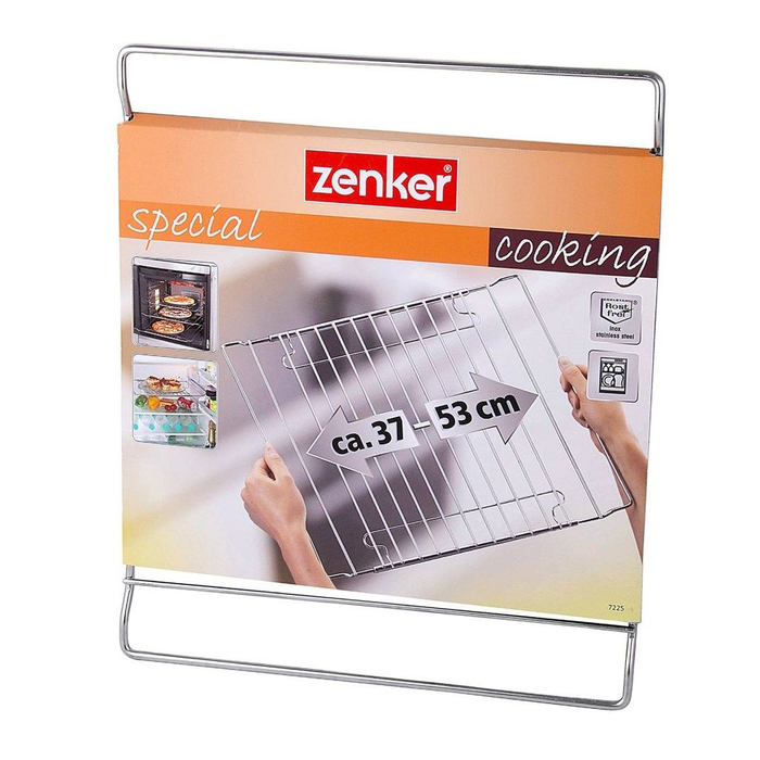 ZENKER EXTENDABLE BAKING RACK 37X57X32CM STAINLESS STEEL SOLUTI