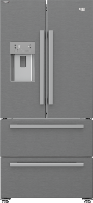 BEKO 84CM FRENCH-DOOR FRIDGE DEFY