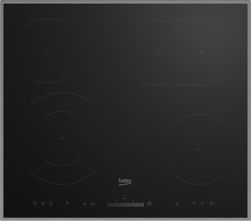 BEKO 60CM 4PL HOB VITROCERAMIC HOB BLACK DEFY