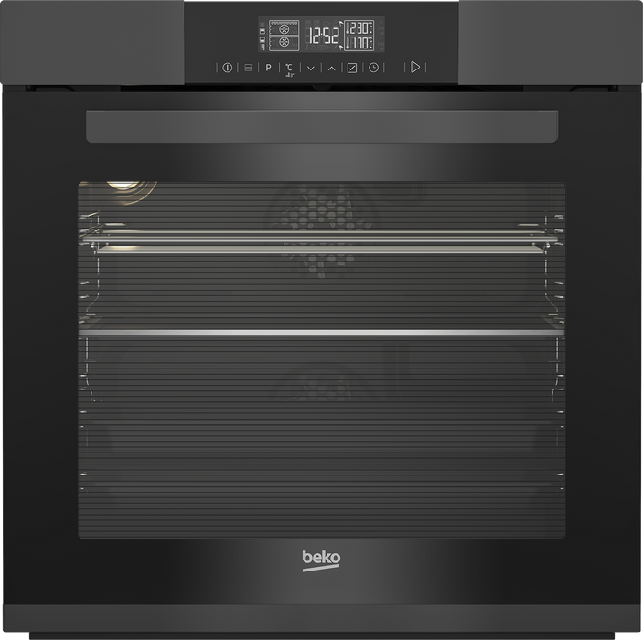 BEKO 60CM OVEN SPLIT & COOK M/F ANTHRACITE DEFY