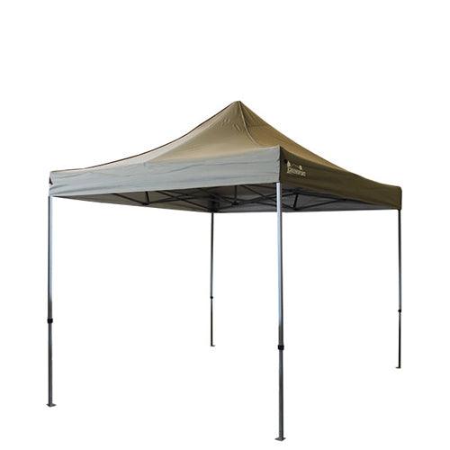 GAZEBO STEEL LEGS 3X3M-INCLUDING 2 SIDE PANELS CYMOT