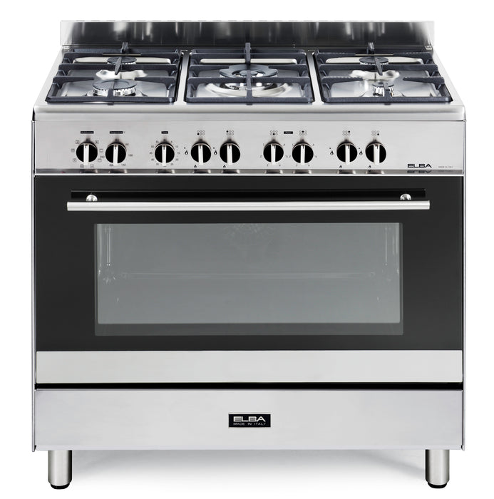 ELBA 90CM CLASSIC 5 BURNER F/GAS OVEN D.K. GAS APPLIANCES (P