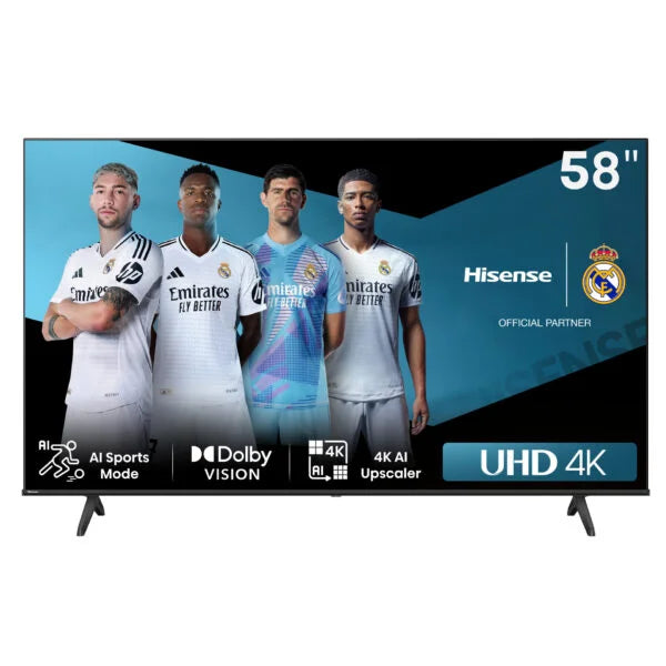 HISENSE 58" A6N UHD 4K SMART TV NAMIBIA AUDIO MECCA CC