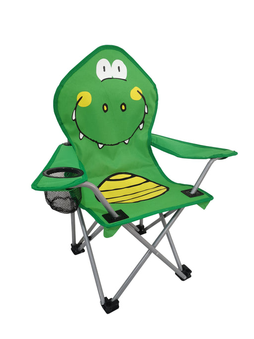 KIDS DINOSAUR CAMPING CHAIR - 50KG SEAGULLS INDUSTRIES