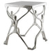 SILHOUETTE TABLE 44X45CM TRANS NATAL CUT GLASS