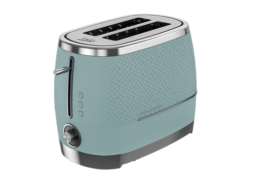 BEKO 2 SLICE TOASTER - TEAL/CHROME DEFY