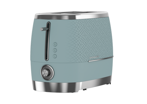 BEKO 2 SLICE TOASTER - TEAL/CHROME DEFY