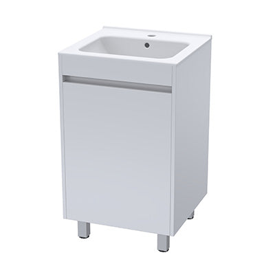 BASIN & CABINET ECONO 600MM FREESTANDING SPLASHWORKS